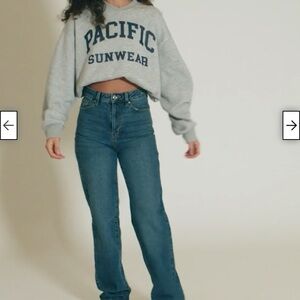 PacSun Women's High Rise Blue Jeans
